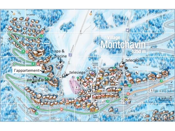 Montchavin La Plagne, Pistes 50M, Balcon Vue Mont Blanc 아파트 외부 사진